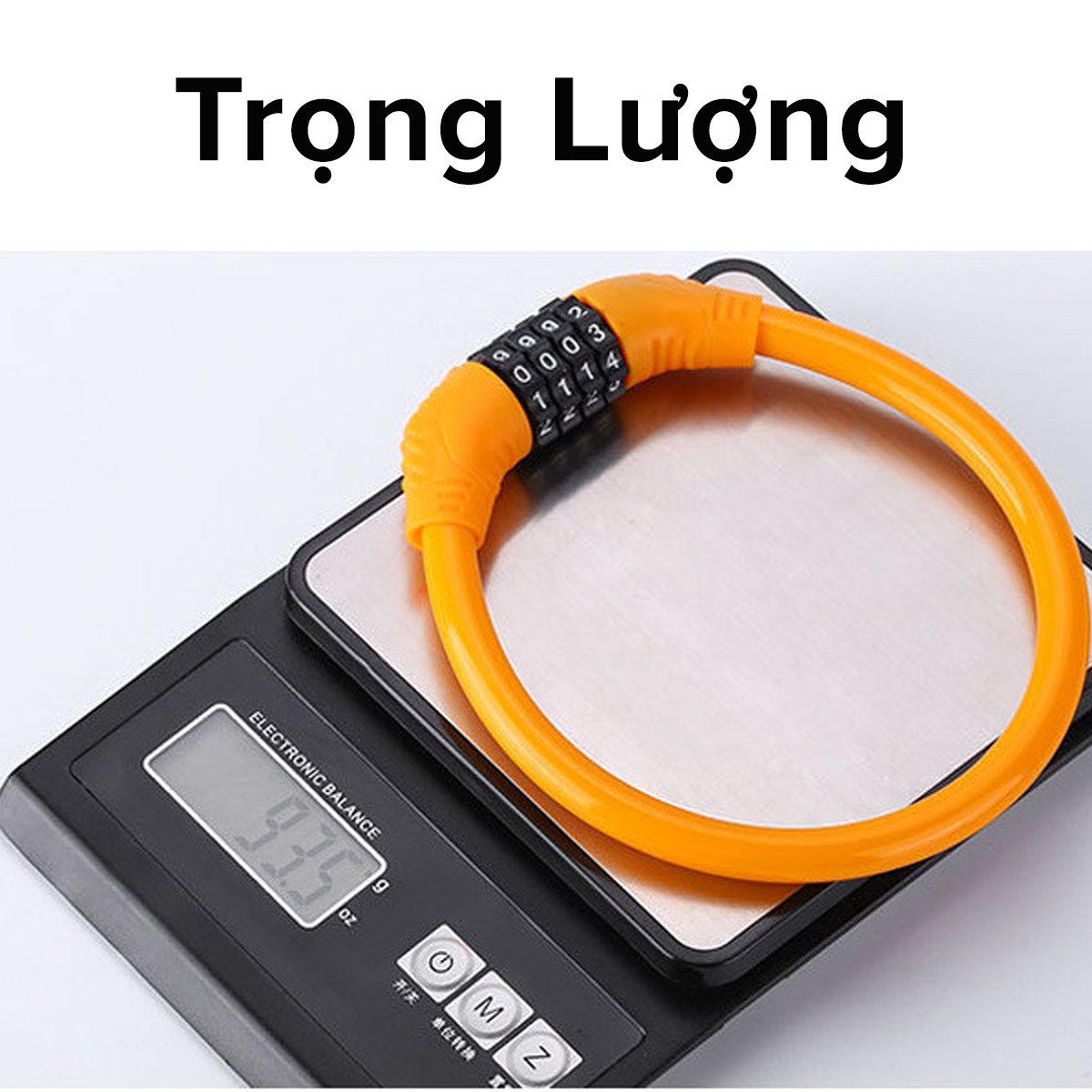 Mô tả Khóa Xe Đạp Thể Thao Chống Trộm Nhỏ Gọn 40cm – Chọn Màu – Bộ Khóa Xe Máy 4 Số Treo Yên Xe Bỏ Cốp Xe Chính Hãng Amalife - 8