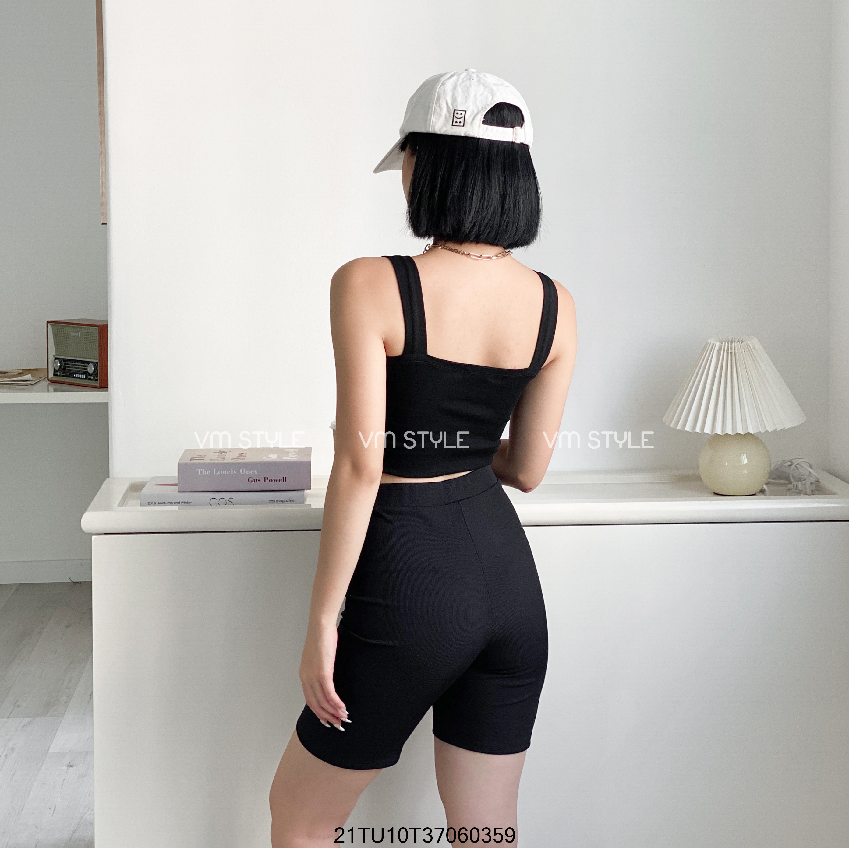 Áo 2 dây croptop VMSTYLE phối đồ