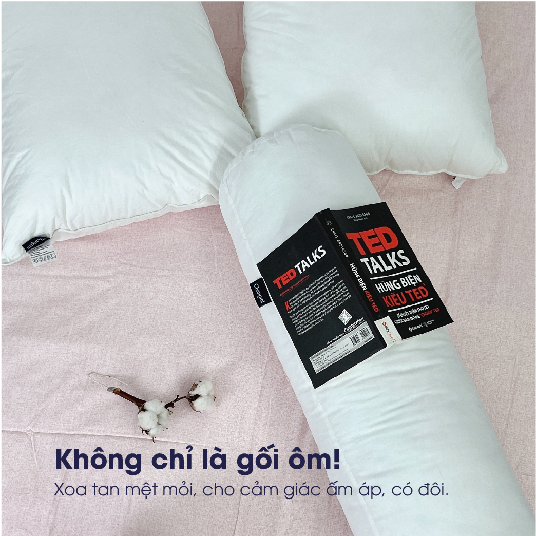 Mô tả Ruột gối Ôm Gòn Mây Changmi Bedding - 75x105cm - 1