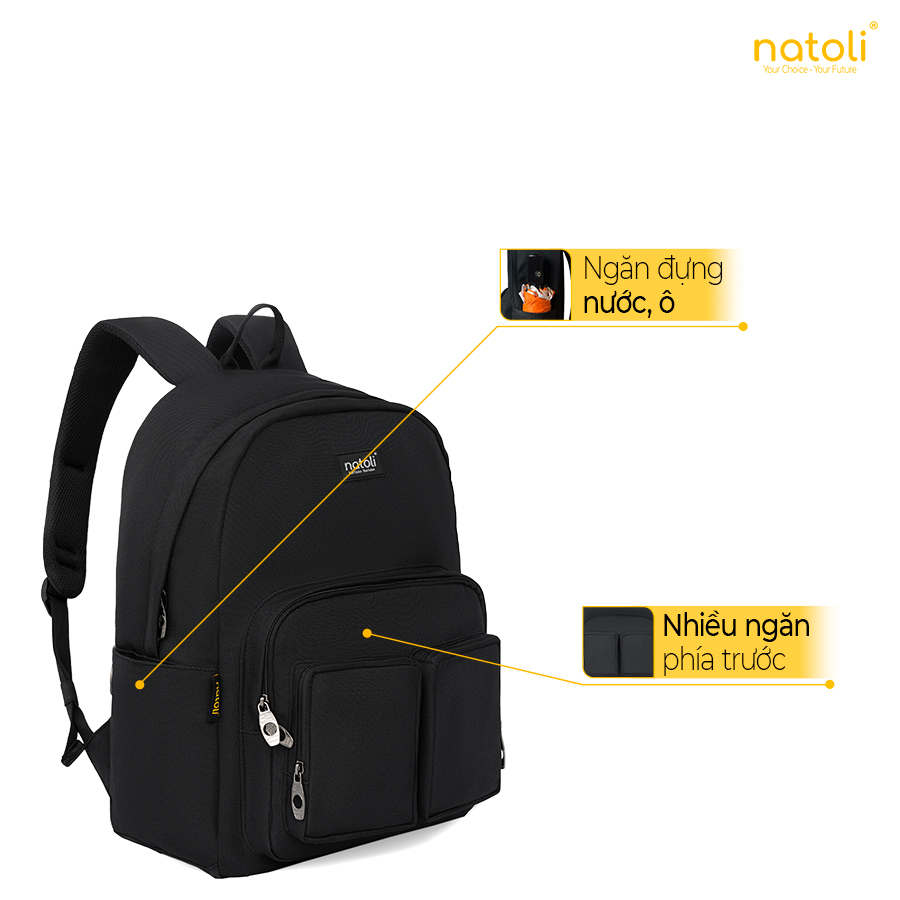 Balo NATOLI B5 ngăn trước