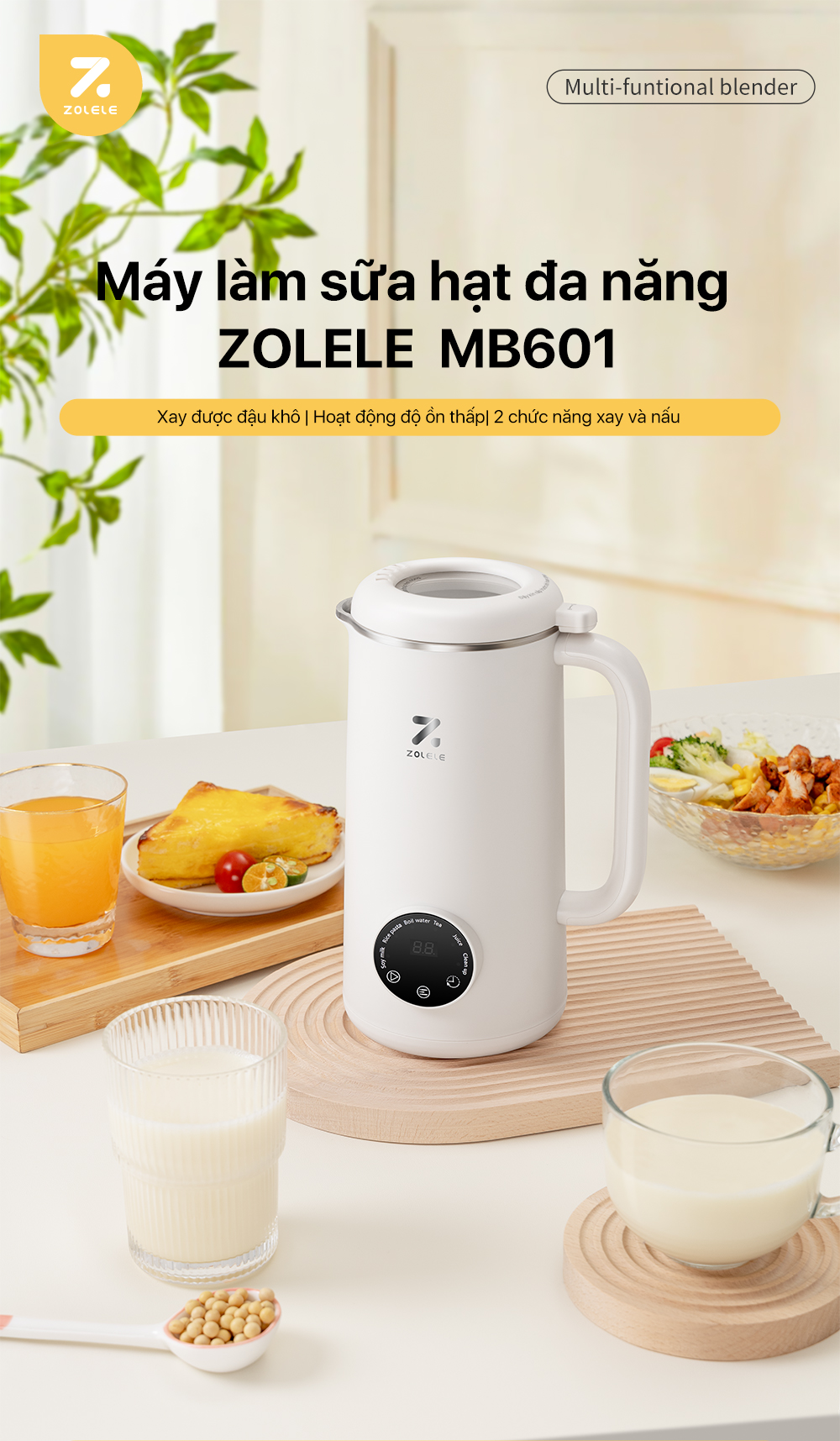 Các chức năng ZOLELE MB601