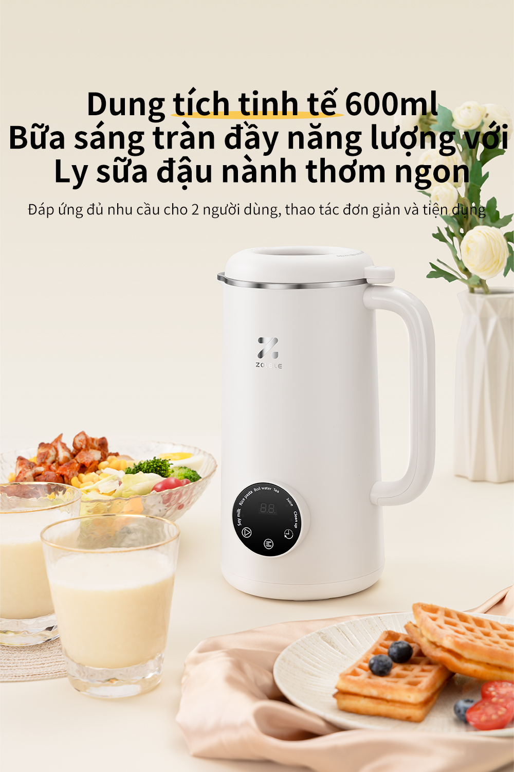 ZOLELE MB601 nấu sữa hạt