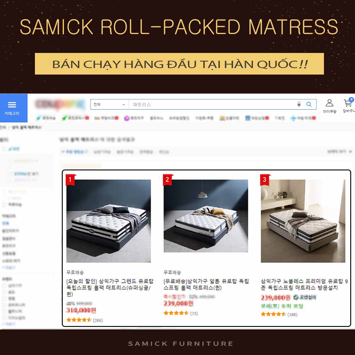 Mô tả NỆM MEMORY FOAM Cao Cấp SAMICK COSY của Hàn Quốc - Nệm êm và thoáng mát - 2