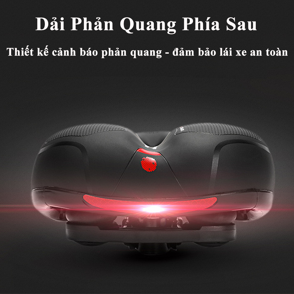 Mô tả Yên Xe Đạp Địa Hình Siêu Êm Bọc Da PU, Thông Khí, Đàn Hồi Chống Sốc Phù Hợp Với Mọi Loại Xe Địa Hình Chính Hãng Amalife - 3