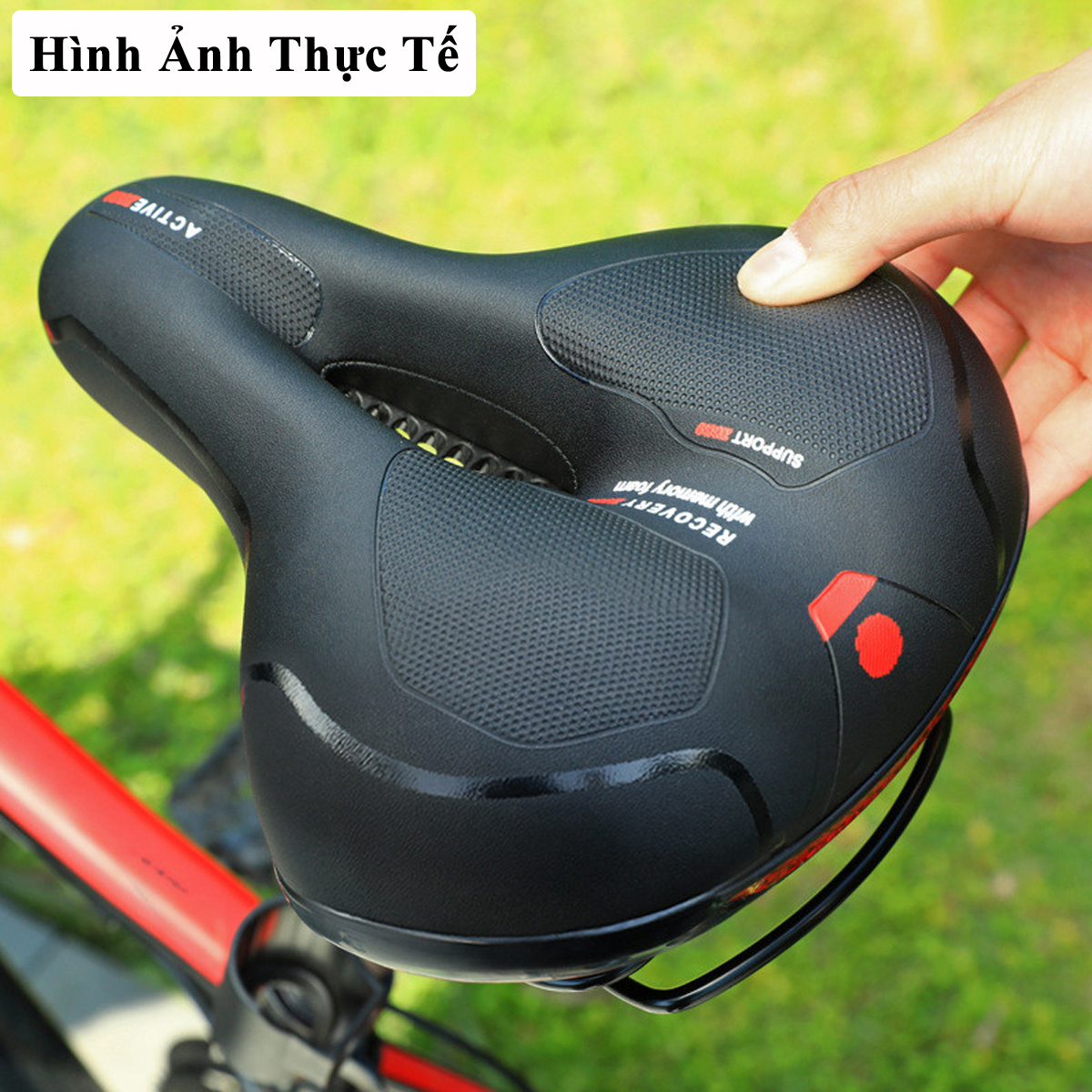 Mô tả Yên Xe Đạp Địa Hình Siêu Êm Bọc Da PU, Thông Khí, Đàn Hồi Chống Sốc Phù Hợp Với Mọi Loại Xe Địa Hình Chính Hãng Amalife - 6