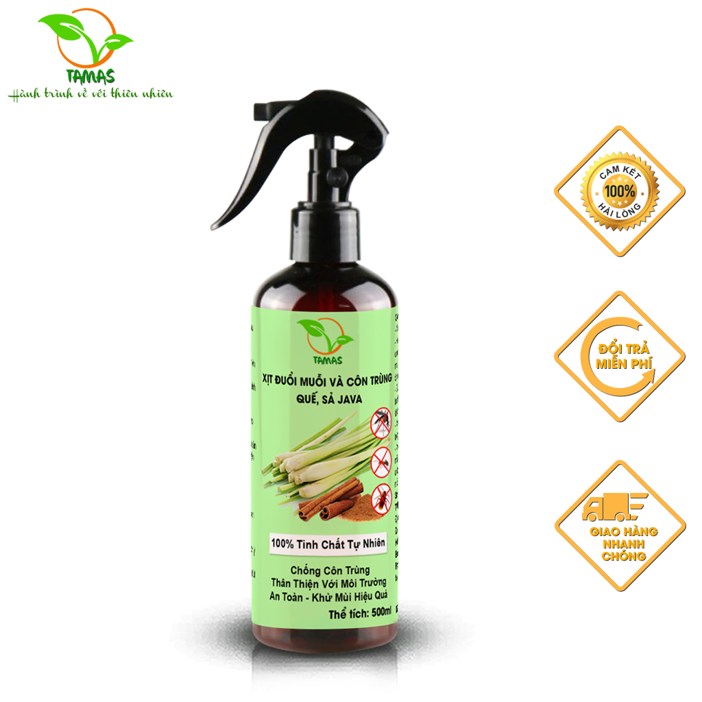 Mô tả Xịt Đuổi Muỗi Và Côn Trùng TAMAS 500ml. - 1