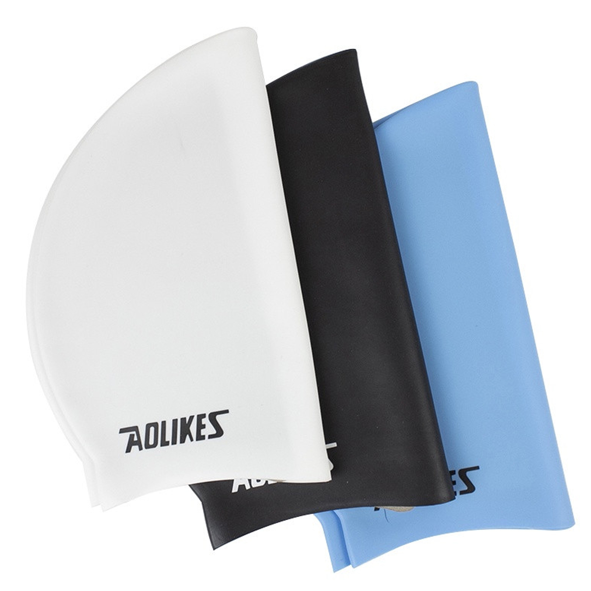 Mô tả Mũ Bơi Nón Bơi Người Lớn Silicone Siêu Co Giãn Hãng Aolikes AL5010 – Chọn Màu, Siêu Bền, Mềm, Chống Thấm Nước - 7