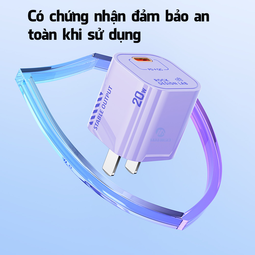 Củ sạc nhanh Rockspace T86