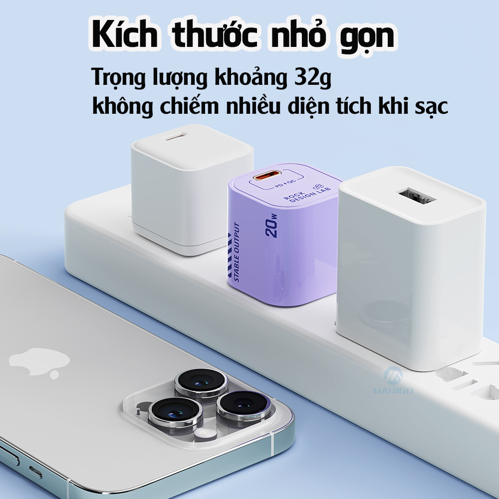 Củ sạc nhanh Rockspace T86