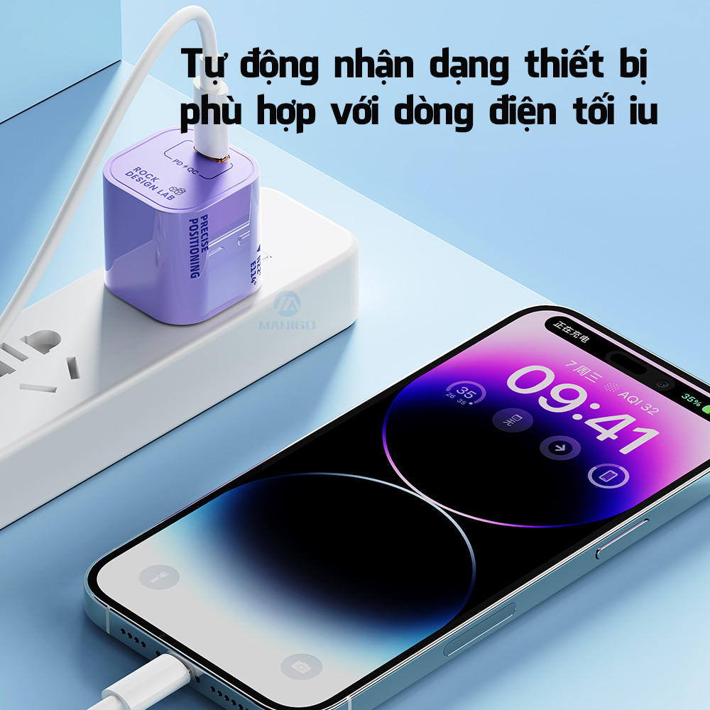 Củ sạc nhanh Rockspace T86