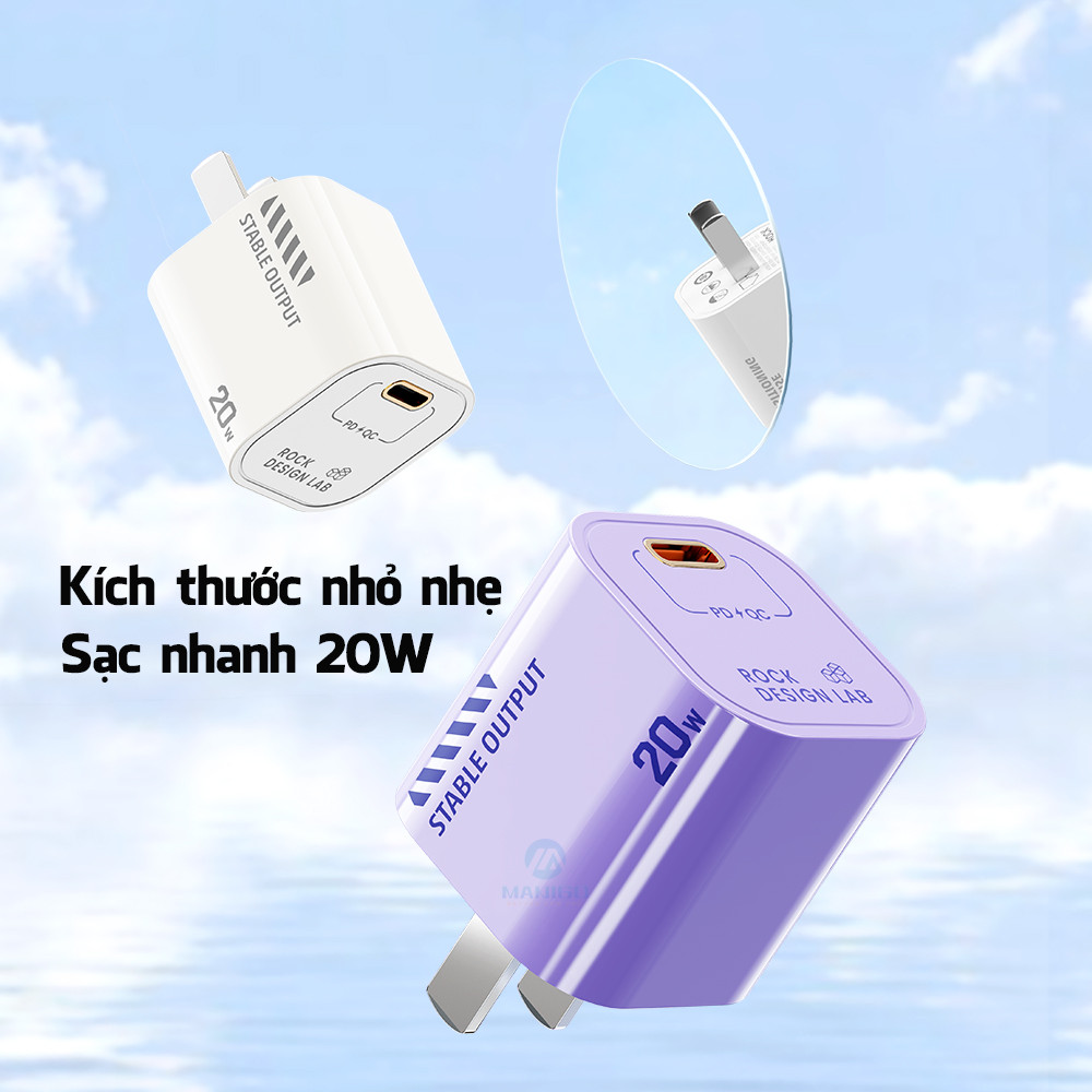 Củ sạc nhanh Rockspace T86