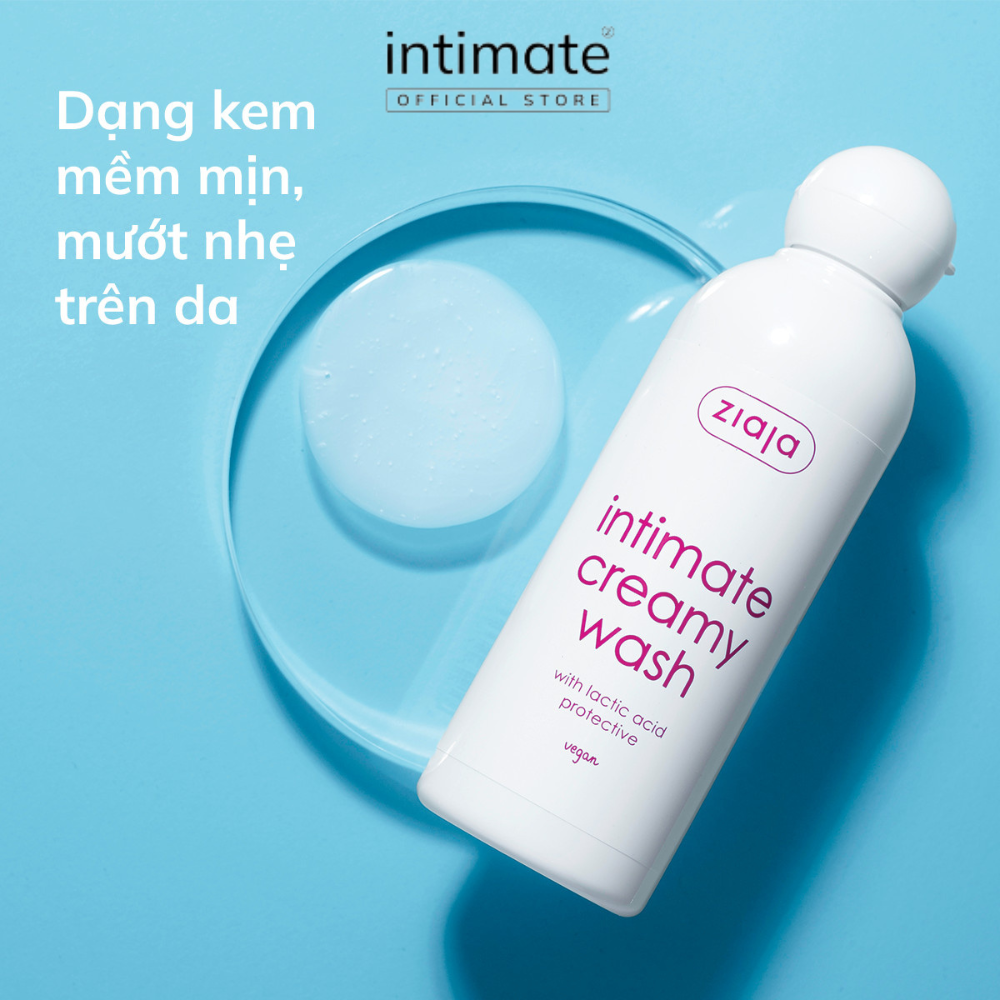 Mô tả Dung Dịch Vệ Sinh Intimate With Lactic Acid ZIAJA Giúp Khử Mùi Hôi, Củng Cố Lợi Khuẩn, Cân Bằng pH 200ml - 3