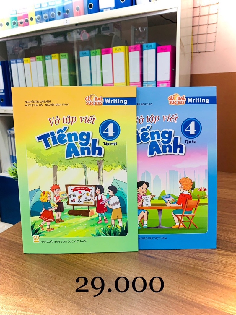 Mô tả Sách -(Combo)Vở Tập Viết Tiếng Anh 4(global Success) - 1