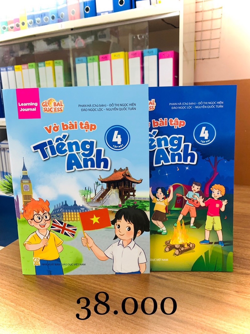 Mô tả Sách -(Combo)Vở Bài Tập Tiếng Anh 4(global success) - 1