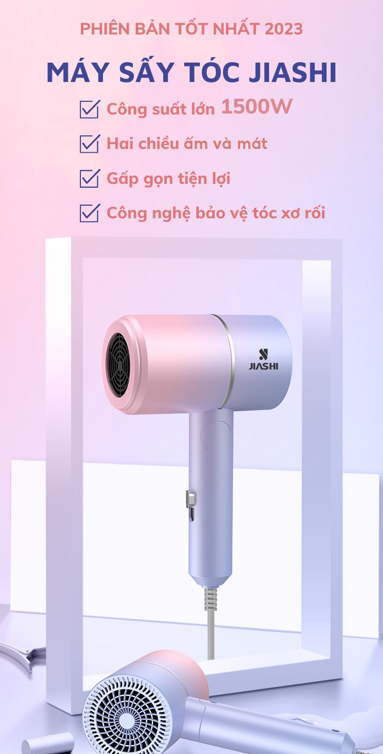 Máy sấy tóc mini JIASHI DELADEP MST02