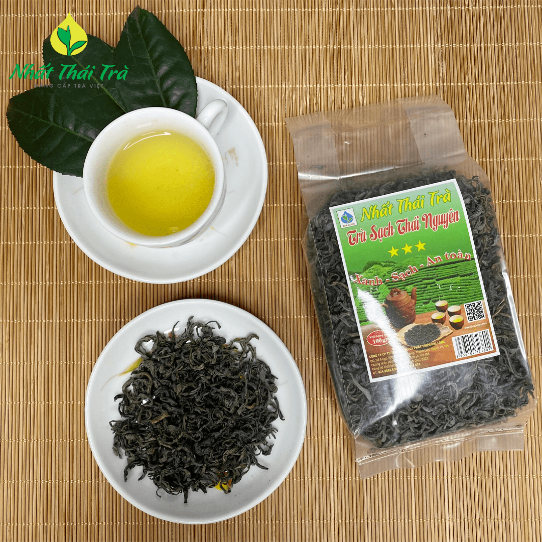 Mô tả Trà Thái Nguyên cao cấp Nhất Thái Trà 3 sao hương thơm mộc nước vàng sóng sánh - 2