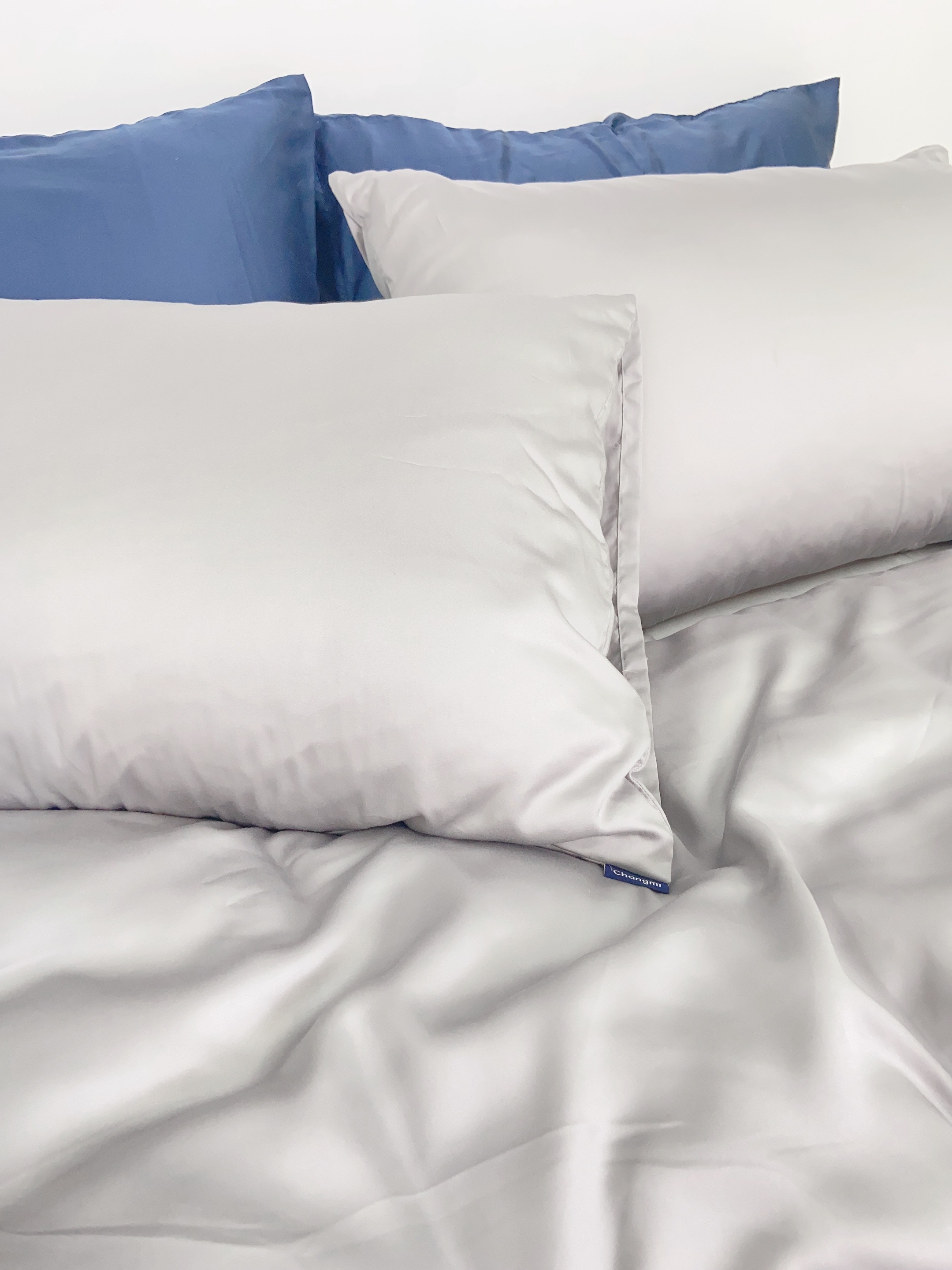 Mô tả Bộ 5 Món chăn ga lụa Tencel Châu Âu Changmi Bedding 60S siêu mềm mượt và mát lạnh. Tencel chính hãng Lenzing - 3