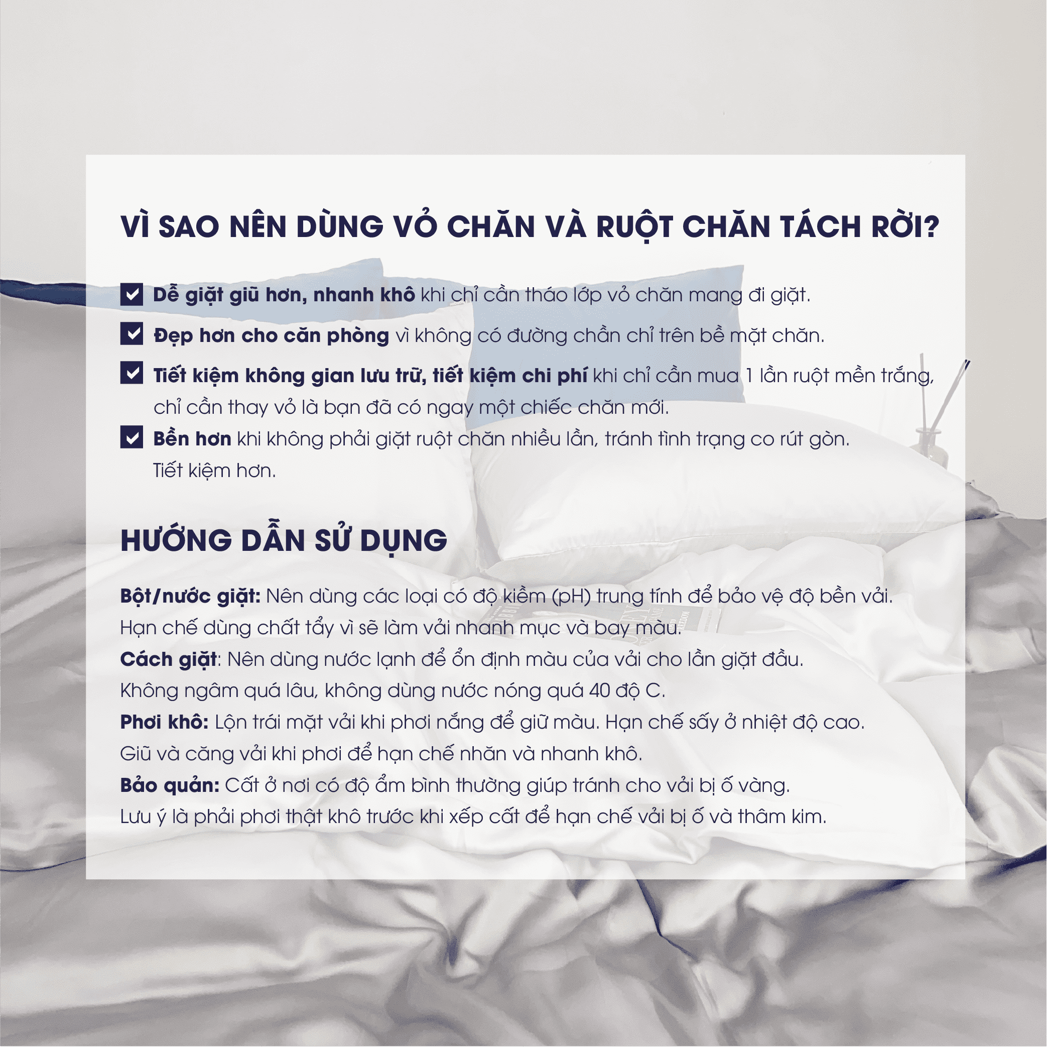 Mô tả Bộ 5 Món chăn ga lụa Tencel Châu Âu Changmi Bedding 60S siêu mềm mượt và mát lạnh. Tencel chính hãng Lenzing - 6