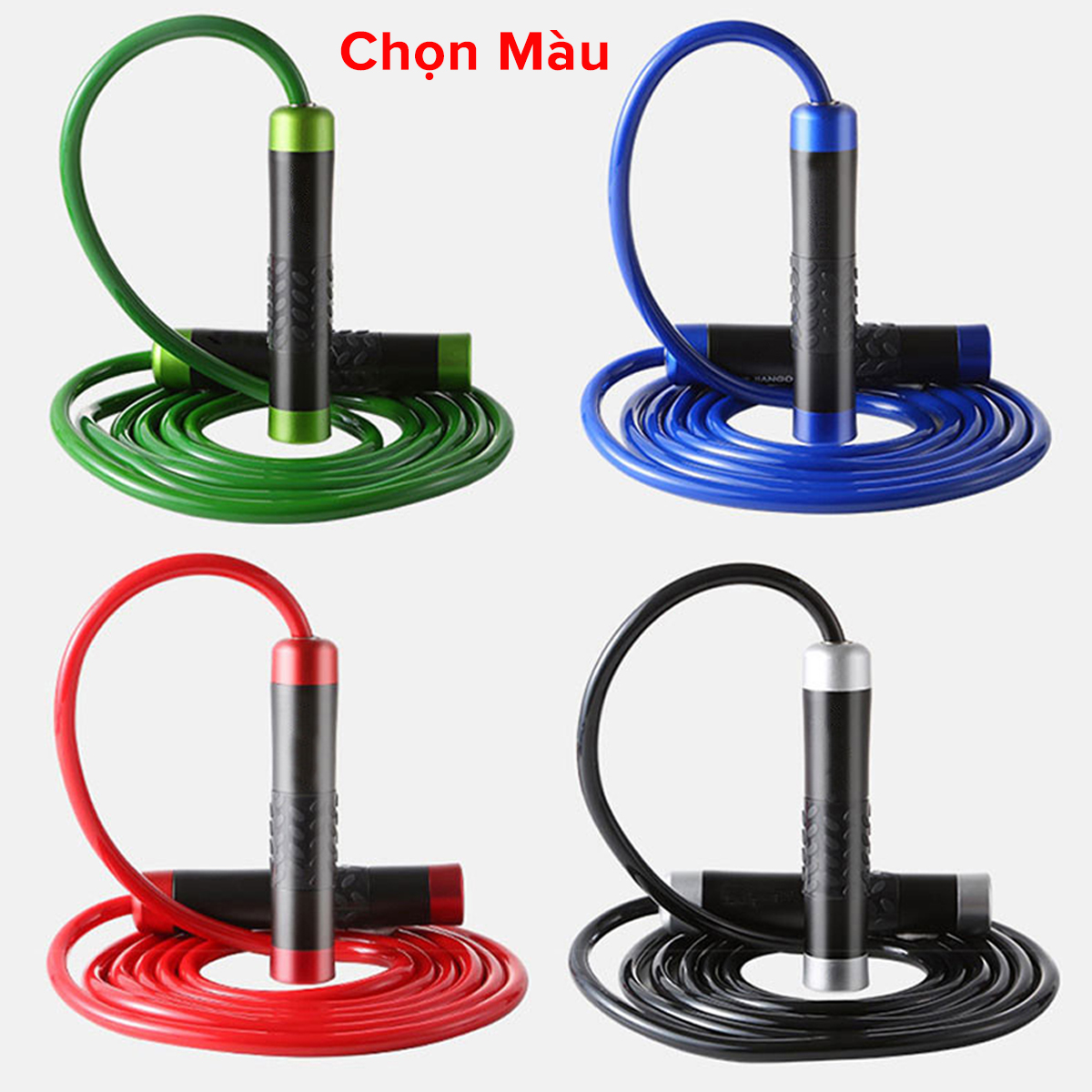 Mô tả Dây Nhảy Thể Lực Nặng 450g Cho Người Luyện Võ Thuật, Boxing, Muay Thái (Tặng Túi) AngTop1 Chọn Màu Chính Hãng Amalife - 5