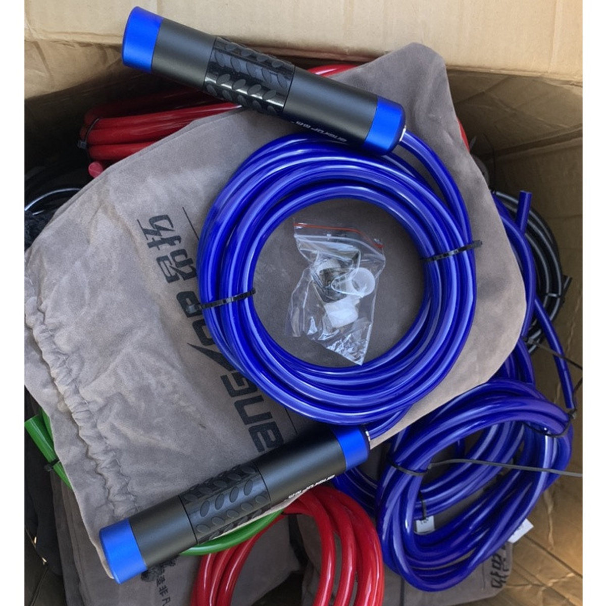 Mô tả Dây Nhảy Thể Lực Nặng 450g Cho Người Luyện Võ Thuật, Boxing, Muay Thái (Tặng Túi) AngTop1 Chọn Màu Chính Hãng Amalife - 7