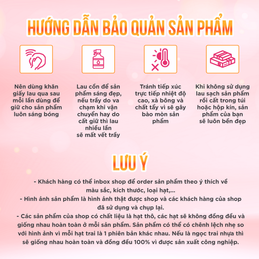 Bộ Trang Sức Ngọc Trai Hạt Tròn Đều 7-8ly Sáng Bóng - Ngọc Trai Trường Thịnh