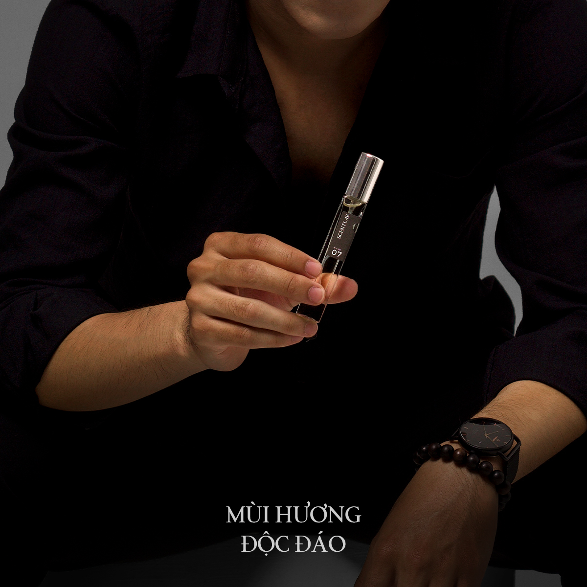 Mô tả Tinh dầu thơm nước hoa nam nữ mini SCENTLAB thơm lâu lưu hương 8h bỏ túi tiện lợi 10ml - 2