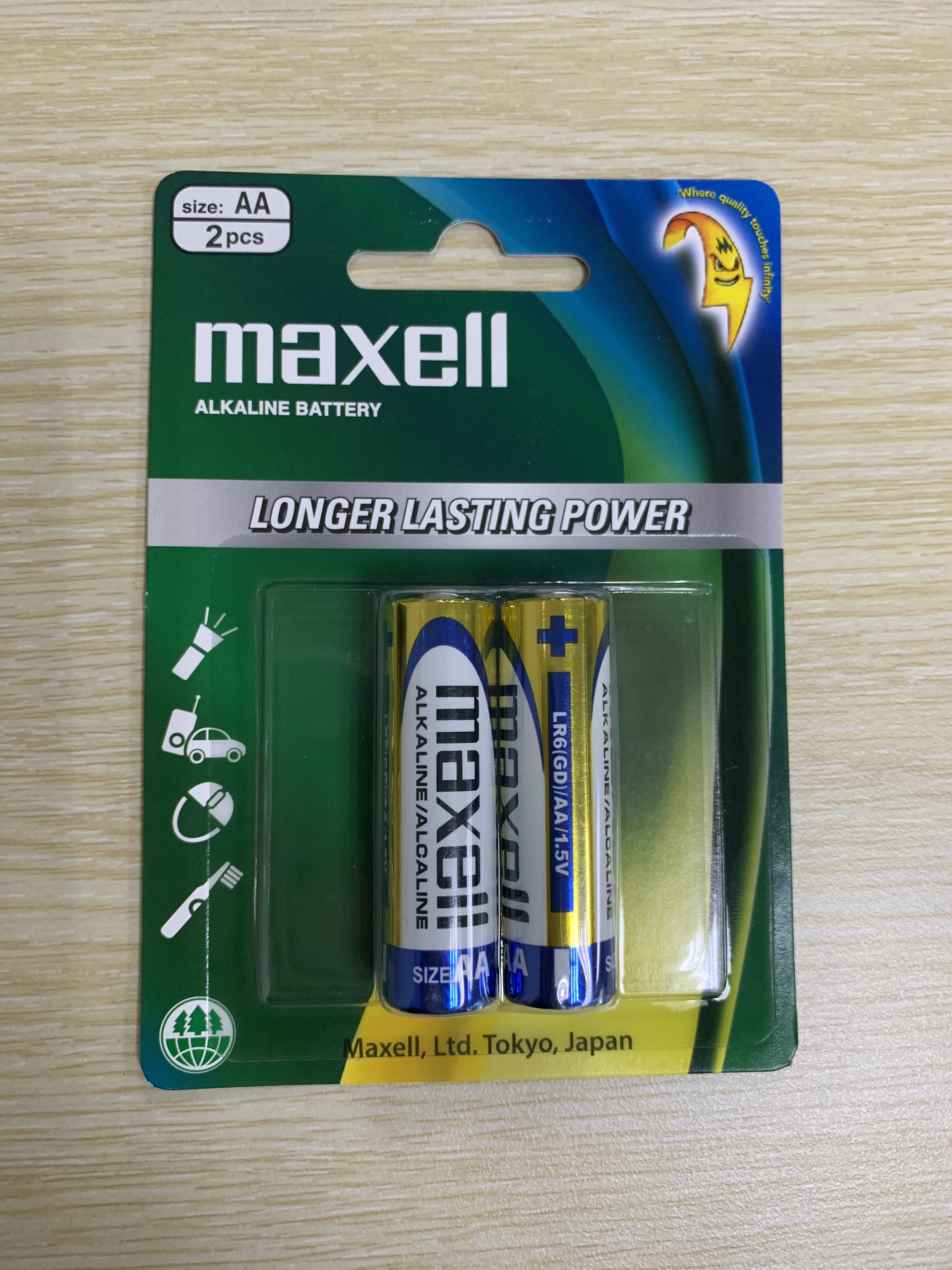 Vỉ 2 Viên Pin AA - AAA ( Pin Tiểu ) Maxell Ankaline - Hàng Chính Hãng ...