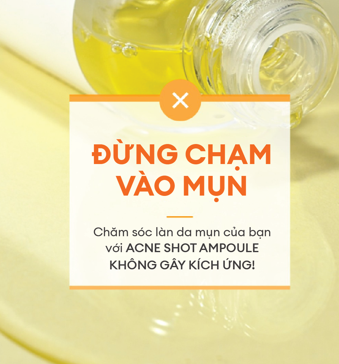 Mô tả Tinh Chất Dưỡng Da Mụn AMPLE:N Acne Shot Ampoule 30ml - 1