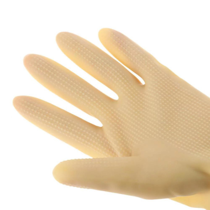 Mô tả Găng Tay Cao Su Tay Lửng Ngọc Trai Size M Thương Hiệu BEIGL - 6