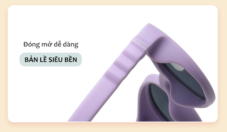 Mô tả Kính Mát Phân Cực Mắt Tròn Dễ Thương Cho Bé Từ 3-8 Tuổi Gọng Silicon Mềm Màu Pastel Tròng Chống Tia UV An Toàn AK138 - 4