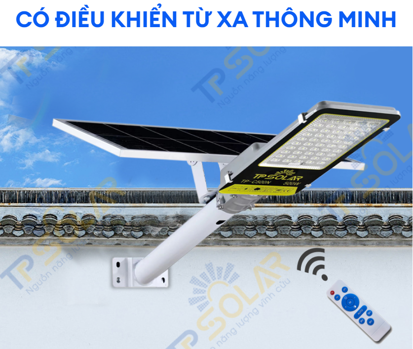 Đèn Năng Lượng Mặt Trời Bàn Chải TP SOLAR Góc chiếu