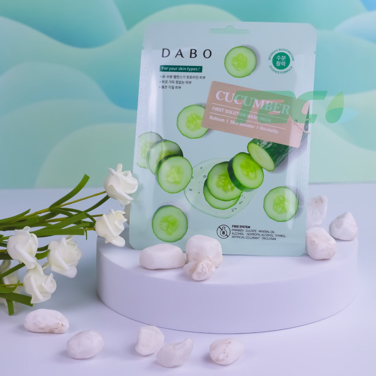 Mô tả Mặt nạ miếng đắp mặt nạ cao cấp DABO First Solution Mask TAC - 1