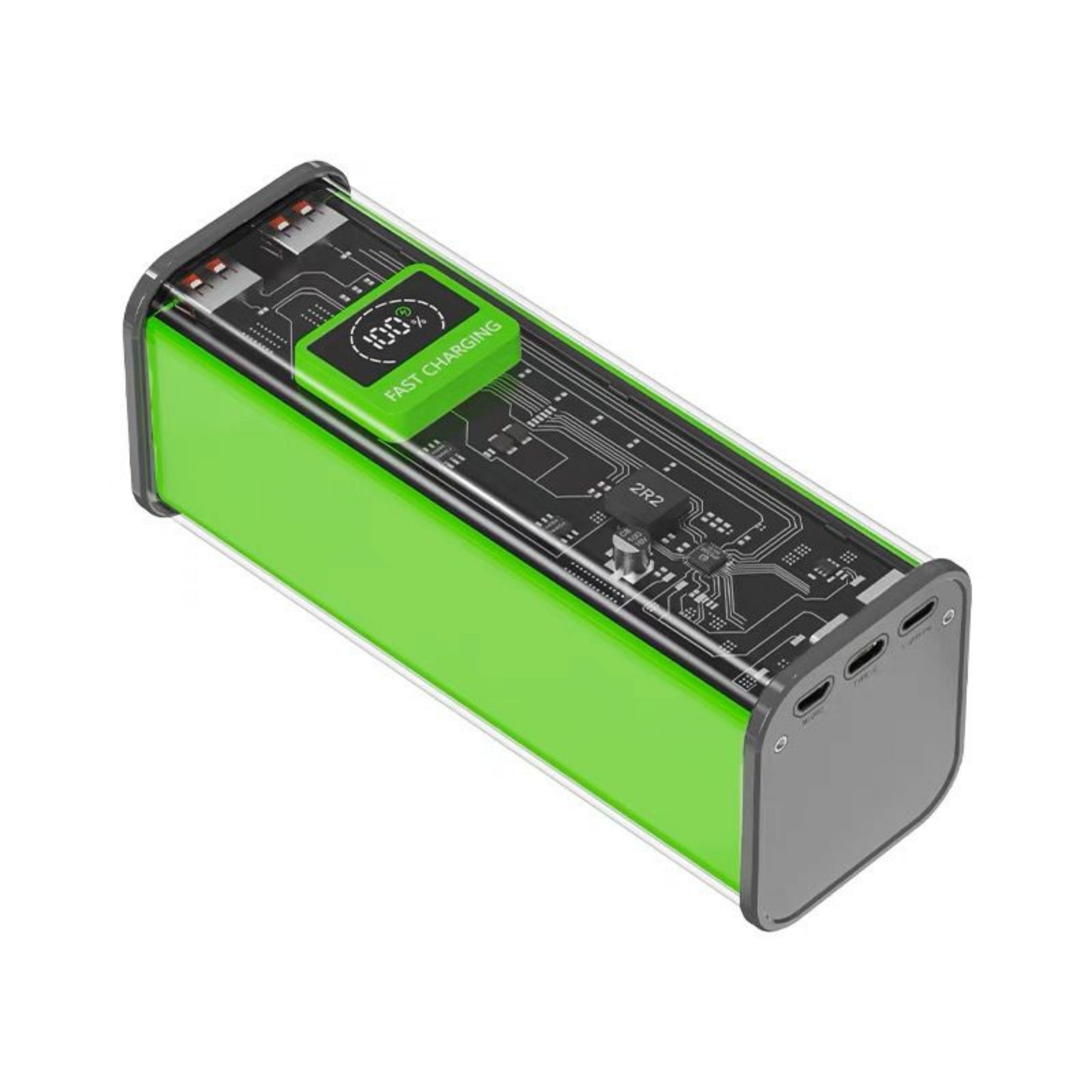 ( Không Có Pin )Box Sạc Dự Phòng 8 cell pin 21700 Sạc Nhanh 22.5w Đủ ...