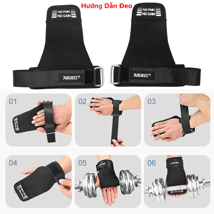 Chi tiết đệm lòng bàn tay găng tay Aolikes AL7639