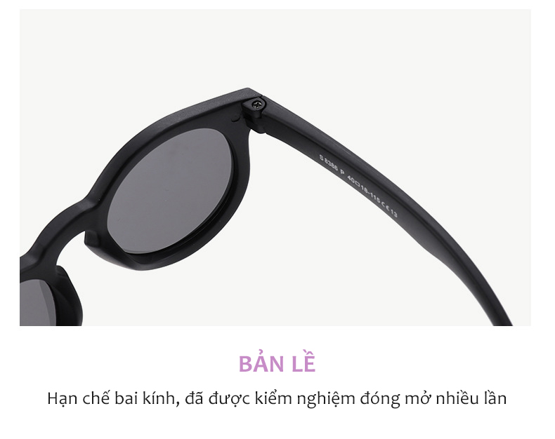 Mô tả Kính Mát Cho Bé Tròng Phân Cực Chống UV400 Gọng Tròn Dẻo Silicone Cao Cấp Thời Trang Bé Trai Bé Gái Từ 0-3 Tuổi AK139 - 4