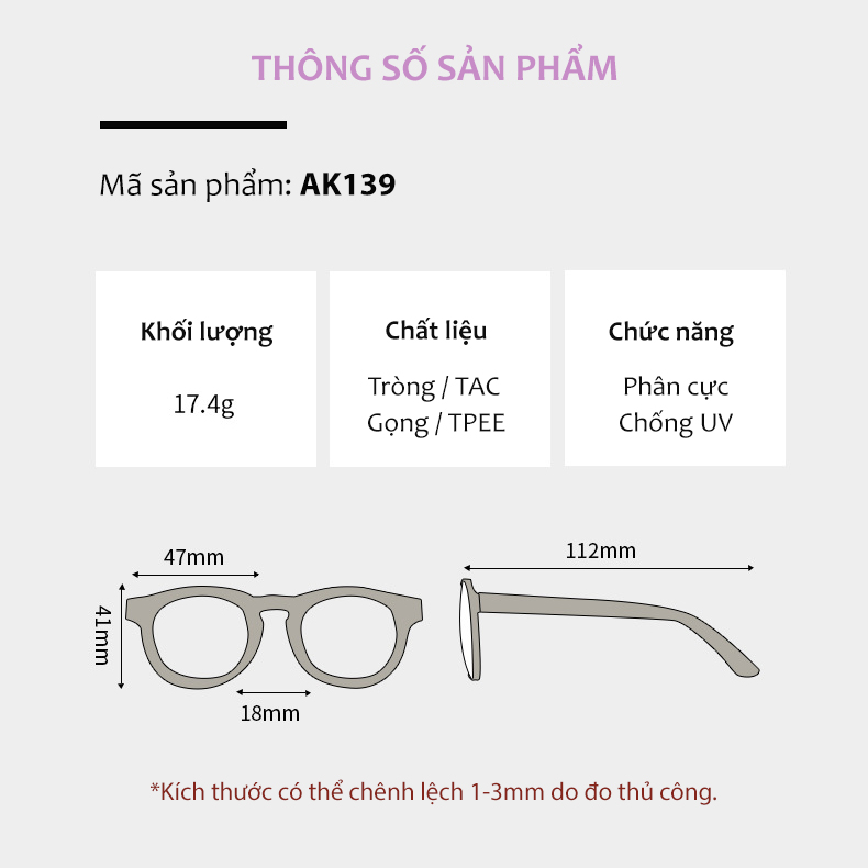 Mô tả Kính Mát Cho Bé Tròng Phân Cực Chống UV400 Gọng Tròn Dẻo Silicone Cao Cấp Thời Trang Bé Trai Bé Gái Từ 0-3 Tuổi AK139 - 6