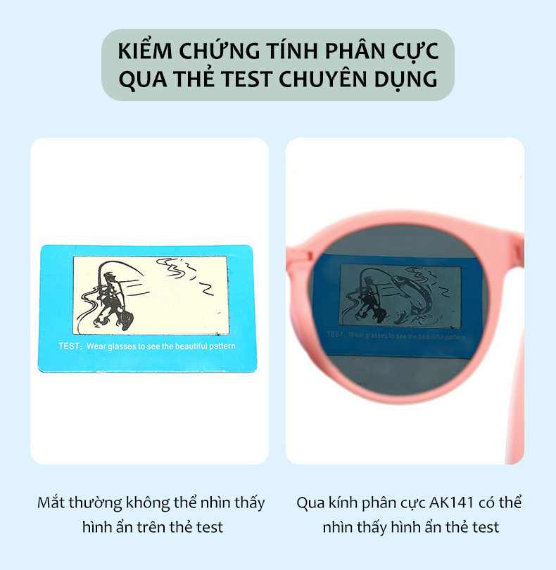 Mô tả Kính Gấp Gọn Phân Cực Mắt Tròn Aoron Cho Bé Thời Trang Bảo Vệ Mắt Chống Tia Cực Tím Chống Bụi Kèm Hộp Tiện Lợi AK141 - 10