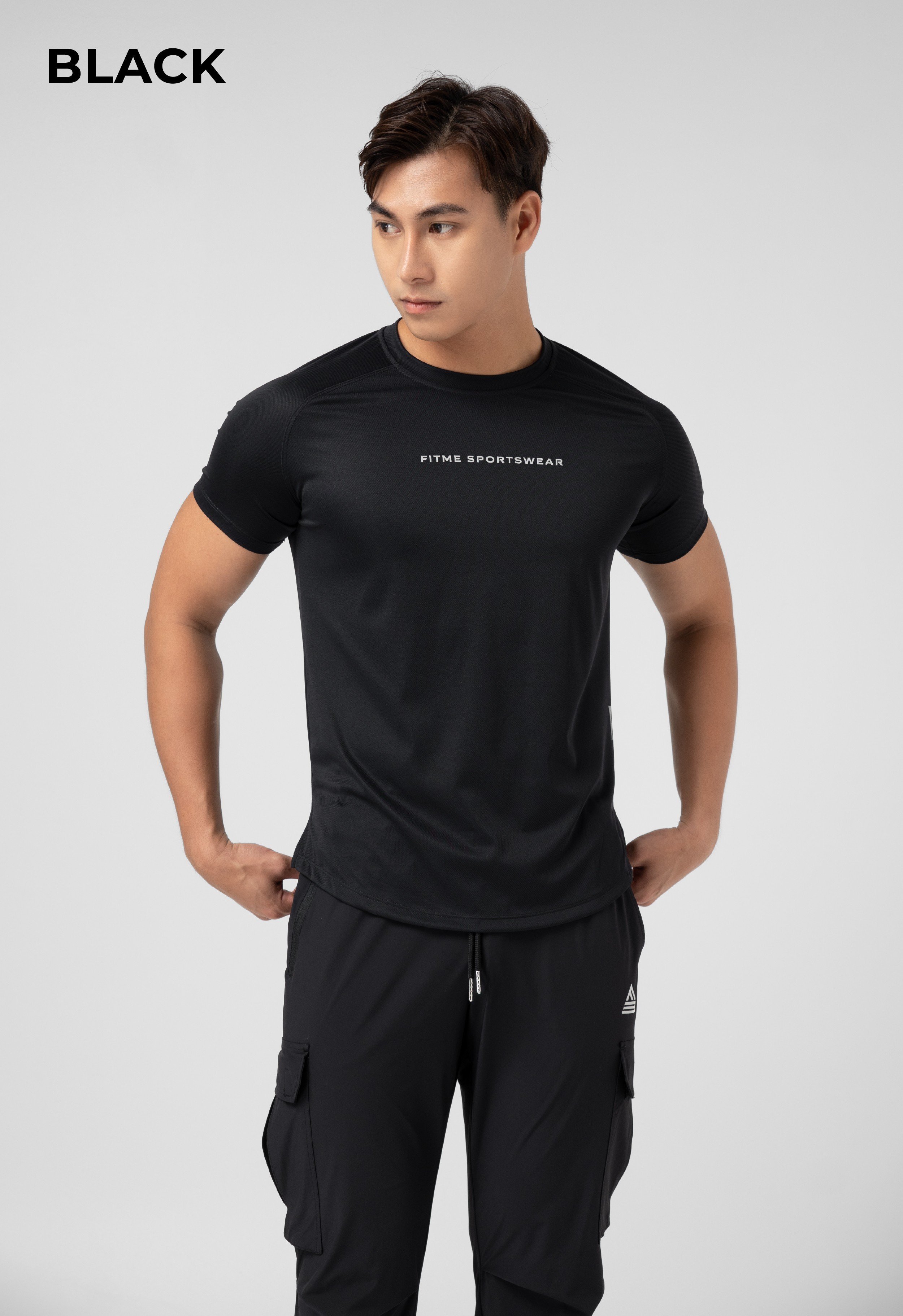 Mô tả Quần jogger thể thao nam Fitme phối túi hộp hỗ trợ tập gym chạy bộ cao cấp JGNAM01 - 6