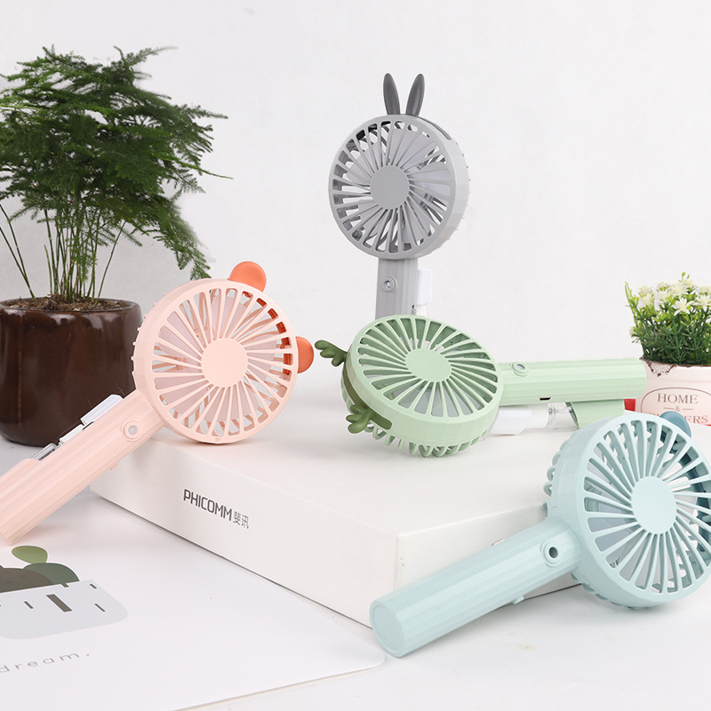 Mô tả Quạt mini tích điện 3 cấp độ gió cực mát, thiết kế nhỏ gọn_GIFT - 1