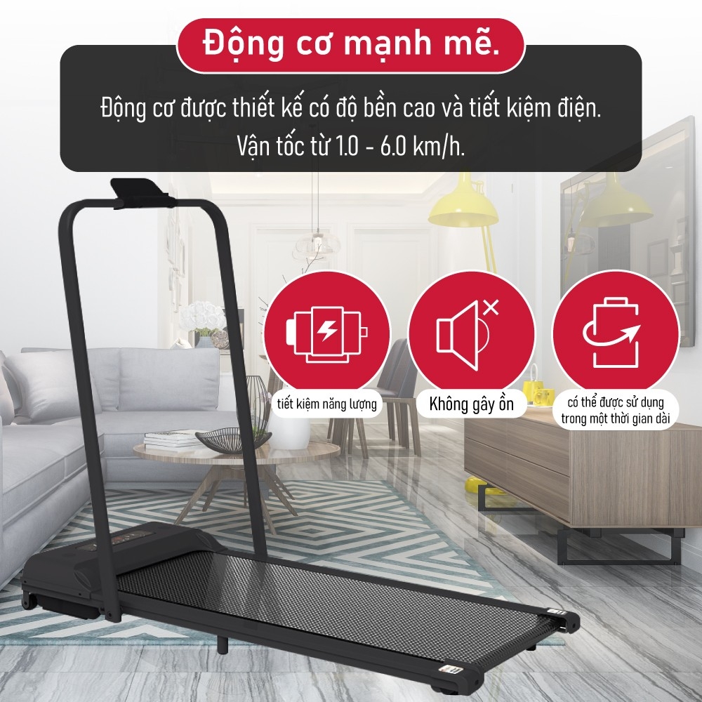 Mô tả BG - (Có Điều Khiển Remote) Máy chạy bộ trong nhà máy đi bộ băng chạy chống rung EVA - 10