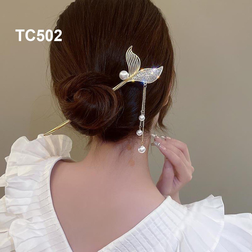 Mô tả GOTI - Trâm Cài Tóc Phong Cách Cổ Điển, Cổ Trang, Hiện Đại Phụ Kiện Trang Trí Dành Cho Nữ TC509 - 9
