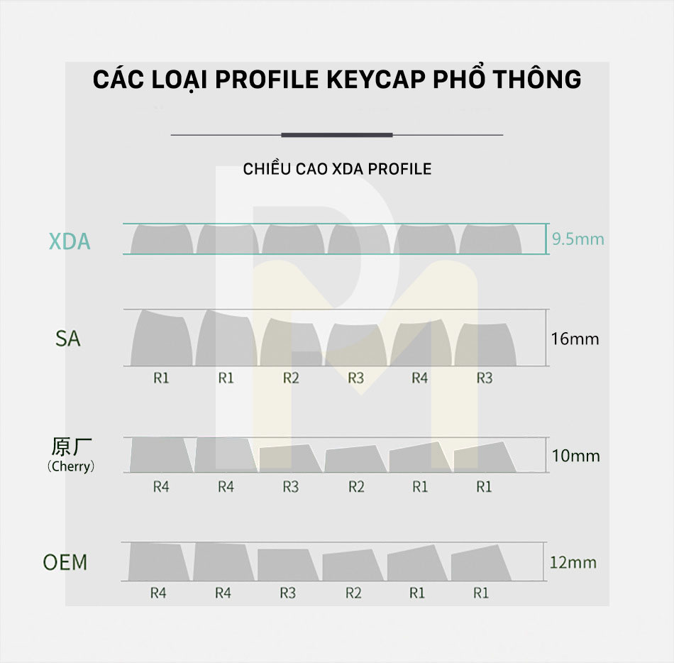 Keycap xda profile cho bàn phím cơ tổng hợp các mẫu | Shopee Việt Nam