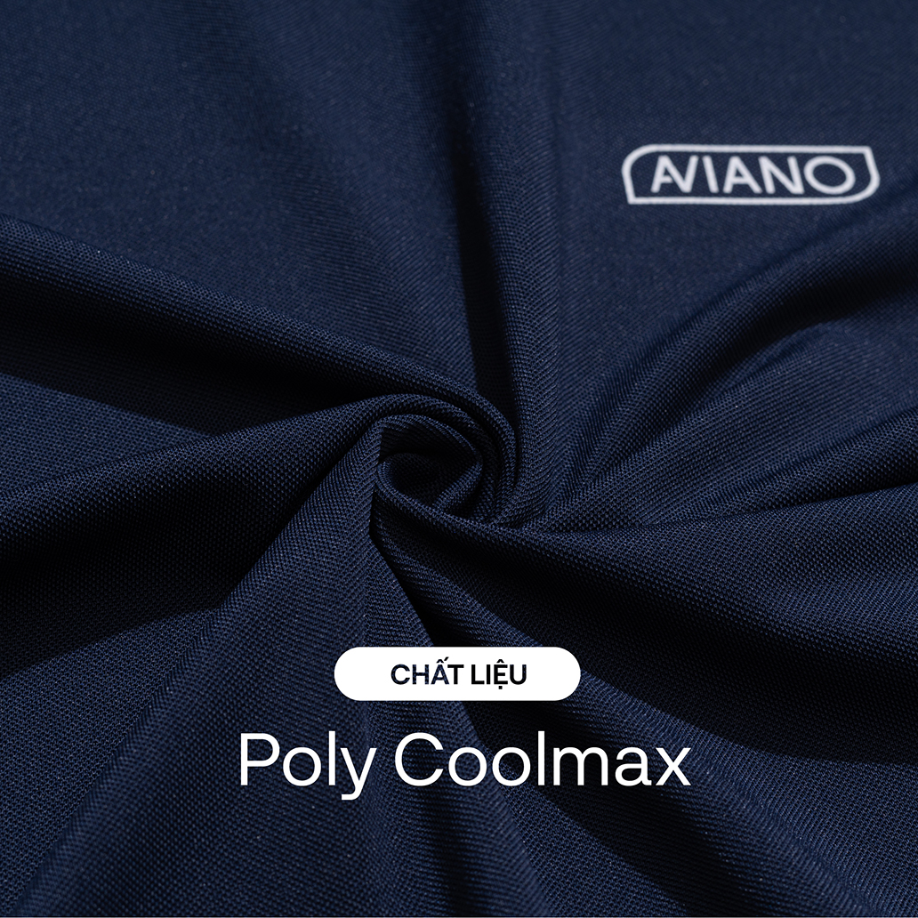 Mô tả Quần Áo Nam Mùa Hè AVIANO Chất Liệu PoLy CoolmaxThoáng Khí, Bộ Quần Áo Nam Cổ Tròn Cộc Tay Thiết Kế Thời Trang Cao Cấp - 3
