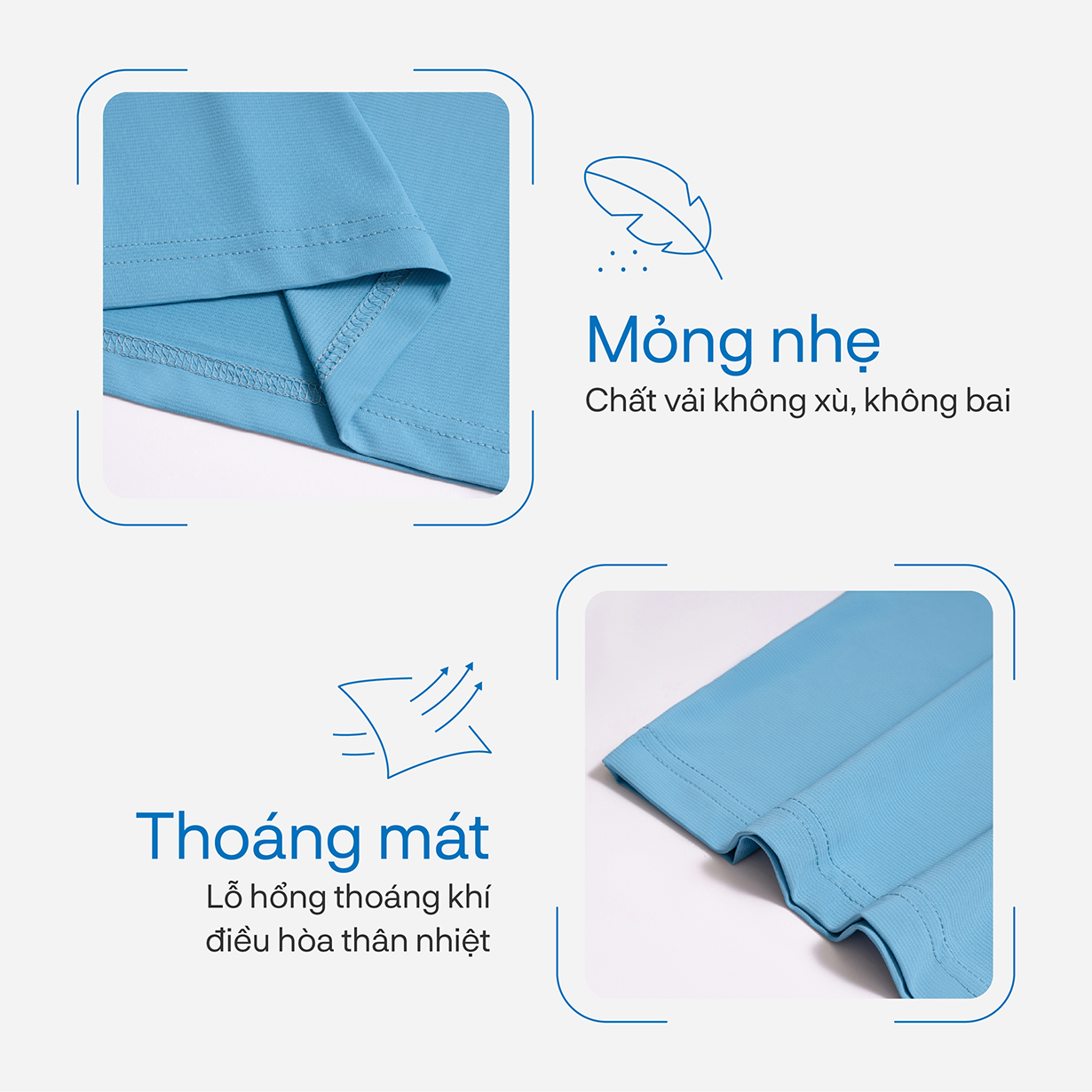 Mô tả Áo Thun Thể Thao Nam Công Nghệ Dri-Air Siêu Mát AVIANO, Áo Thun Nam Thiết Kế Viền Vai Thoáng Khí, Thoải Mái Vận Động - 4