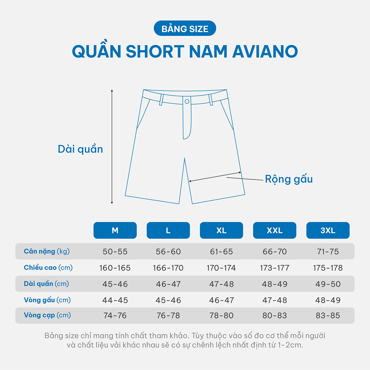 Mô tả Quần Short Kaki nam AVIANO nhiều màu, thời trang, dễ phối đồ - 2