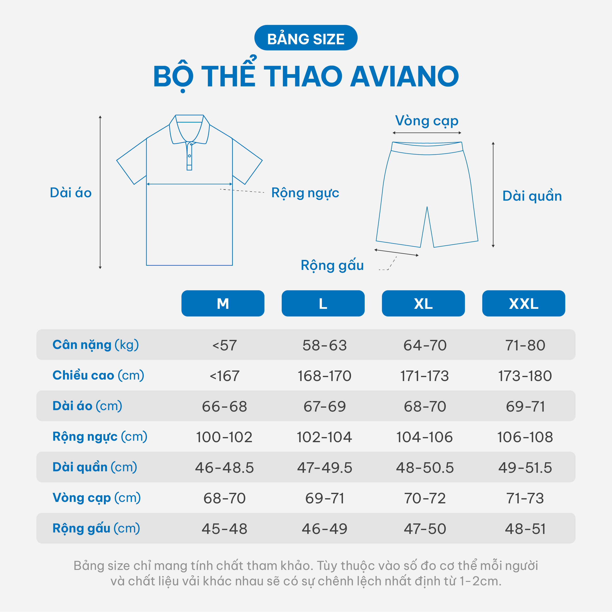 Mô tả Bộ Quần Áo Nam AVIANO Có Cổ Cộc Tay, Bộ Thể Thao Nam Phối Sọc Thời Trang Chất Liệu Poly Coolmax Thoáng Khí - 2