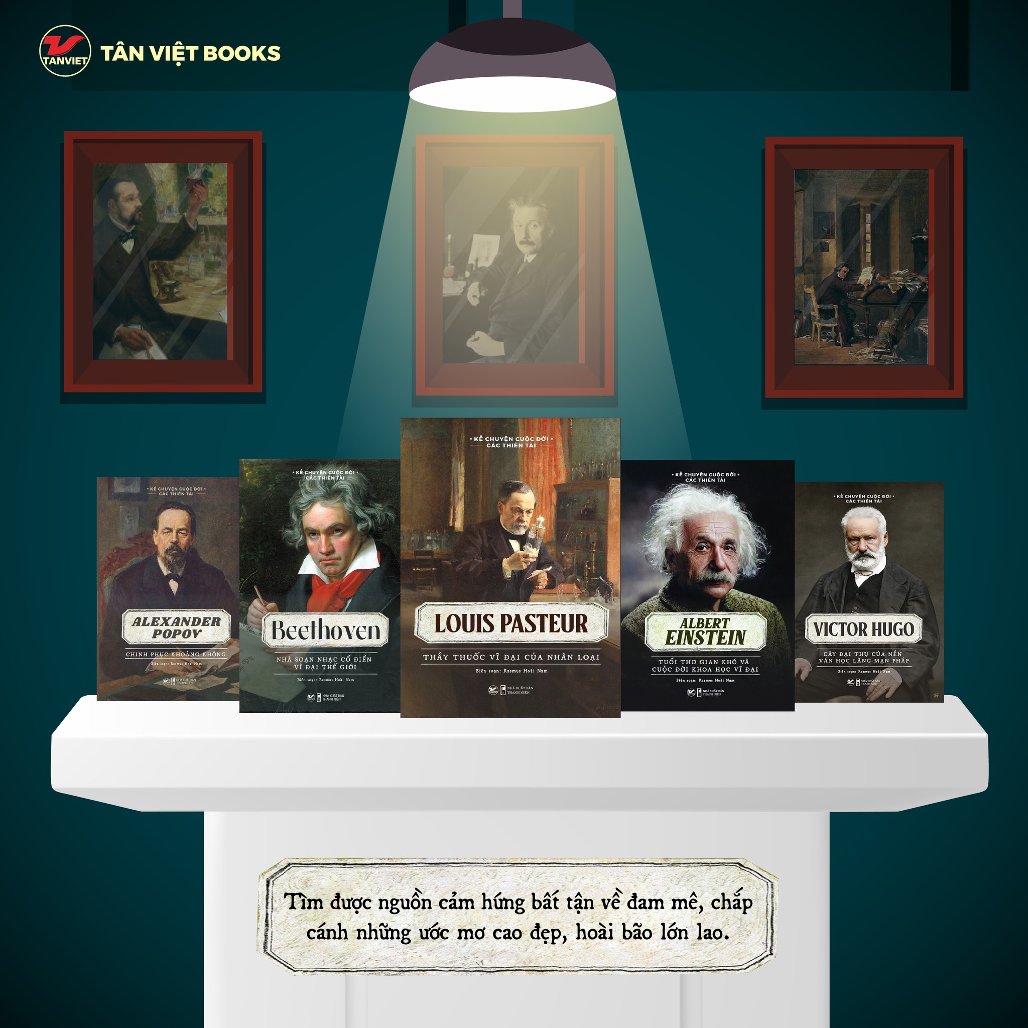 Mô tả Albert Einstein - Tuổi thơ gian khó và cuộc dời khoa học vĩ đại - Kể Chuyện Cuộc Đời Các Thiên Tài - 3
