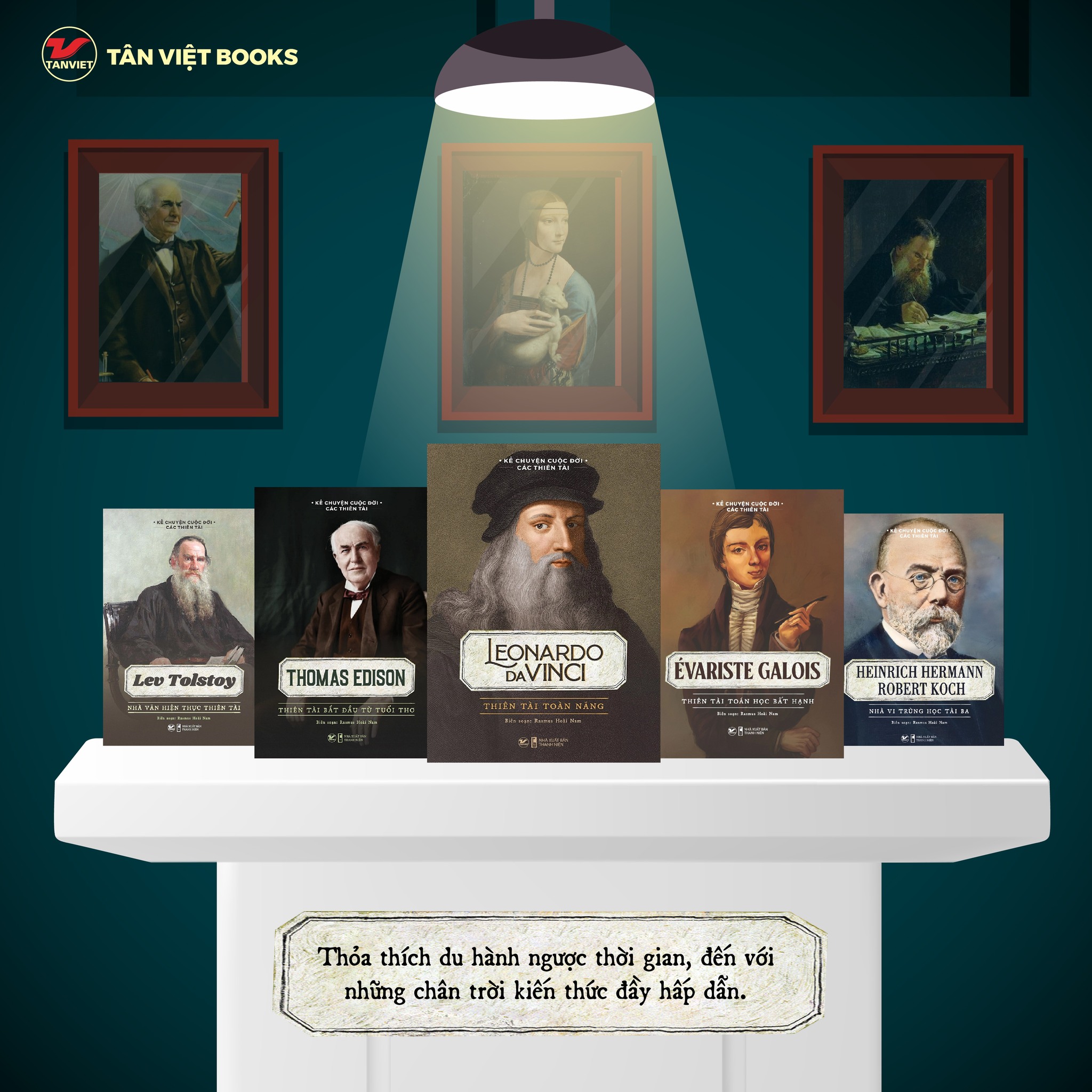 Mô tả Sách - Thomas Edison - Thiên Tài Bắt Đầu Từ Tuổi Thơ - Kể Chuyện Cuộc Đời Các Thiên Tài - 4