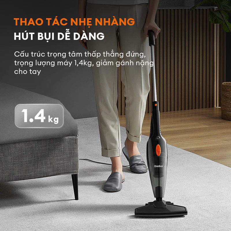 Thao tác tháo lắp dễ dàng Gaabor GVCW-M15AS