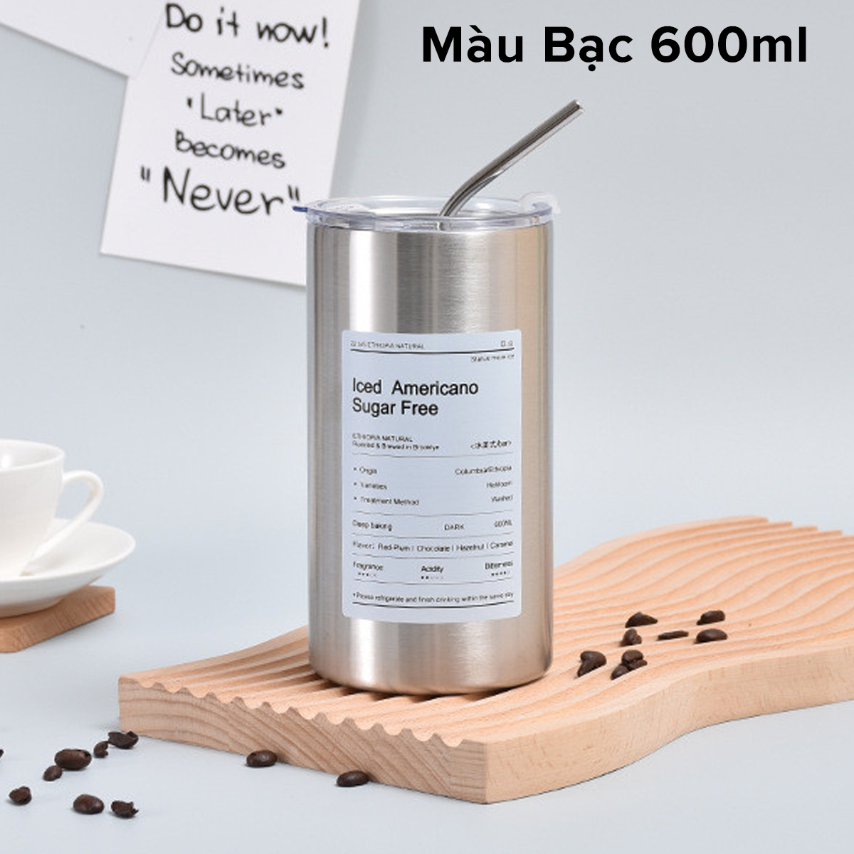 Bình giữ nhiệt Amalife Iced Americano 600ml